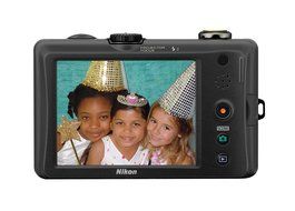 Nikon Coolpix S1100pj 14 MP Digital Camera with 5x Wide Angle Optical Vibration Reduction (VR) Zoom and 3-Inch... N12