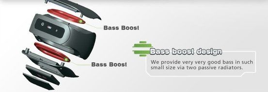 MiniBoom Bluetooth Speaker From Henson Audio with Bluetooth 4.0 - NFC (Near Field Communication) - Small And Powerful...