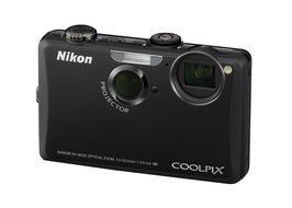 Nikon Coolpix S1100pj 14 MP Digital Camera with 5x Wide Angle Optical Vibration Reduction (VR) Zoom and 3-Inch... N14