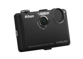 Nikon Coolpix S1100pj 14 MP Digital Camera with 5x Wide Angle Optical Vibration Reduction (VR) Zoom and 3-Inch... N16
