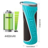 Blue ear&reg; W5 Power Bank Bluetooth Speaker IPX5 Waterproof 5W+5W Stereo Speaker (Black) N23