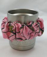 Cozi Bands Tumbler Wraps - Fits Yeti and RTIC Lowballs and 20 oz Tumblers (RealTree Pink)