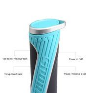 Blue ear&reg; W5 Power Bank Bluetooth Speaker IPX5 Waterproof 5W+5W Stereo Speaker (Black) N25