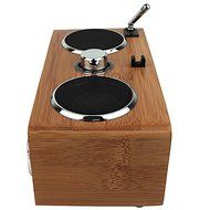 Baile Super Bass Stereo Multimedia Speaker, Eco-friendly Handmade Bamboo Material, with TF Card / USB / FM Radio... N6