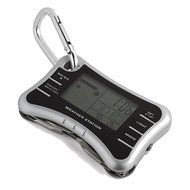 Princess International PI-9691 Pocket Weather Station Keychain With Multi Tools