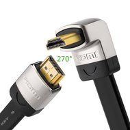 Ugreen Premium High Speed HDMI Cable with Ethernet Right Angle 270 Degree Up Supports 3D and Audio Return Compatible... N10
