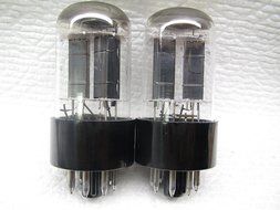 TUNGSOL 6SN7 GTB VERY LOW NOISE, SHORT GLASS US MADE PLATINUM MATCHED PAIR,NOT RUSSIAN/CHINESE RE-ISSUE ,