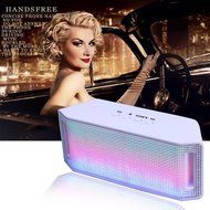 Domon&reg; bluetooth speakers,Mini Portable Bluetooth Wireless Speaker with Colorful LED Light Subwoofer HIFI Speaker... N2