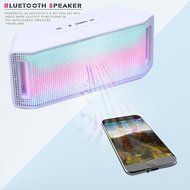 Domon&reg; bluetooth speakers,Mini Portable Bluetooth Wireless Speaker with Colorful LED Light Subwoofer HIFI Speaker... N3