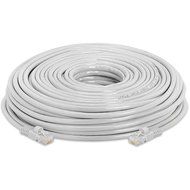Cmple - RJ45 CAT5 CAT5E ETHERNET LAN NETWORK CABLE -75 FT White N92