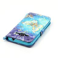 Samsung Galaxy Core Prime Case,Yaheeda [3D Colored Drawing] [Flip Fit] Premium PU Leather Card-Slots Cash-Slots... N74