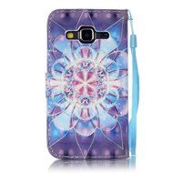Samsung Galaxy Core Prime Case,Yaheeda [3D Colored Drawing] [Flip Fit] Premium PU Leather Card-Slots Cash-Slots... N76