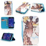 Samsung Galaxy Core Prime Case,Yaheeda [3D Colored Drawing] [Flip Fit] Premium PU Leather Card-Slots Cash-Slots... N81