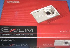 Casio EX-Z75 7.2 MP / 3x Optical Zoom / 2.6 Inch Wide LCD Digital Camera w/Anti Shake Technology (RED)