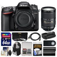 Nikon D7200 Wi-Fi Digital SLR Camera Body with 18-300mm f/3.5-5.6G VR Lens + 64GB Card + Backpack + Battery +... N2