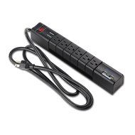 Cable Matters 6-Rotating Outlet Surge Protector Power Strip with 3.4A Dual USB Charging N19
