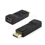 BuyCheapCables&reg; 6 Feet DisplayPort to HDMI Cable - Gold Plated Video Adapter Converter Male to Male in Black N5