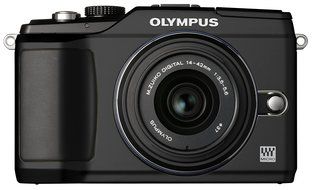 Olympus PEN E-PL2 12.3 MP CMOS Micro Four Thirds Interchangeable Lens Digital Camera with 14-42mm Lens (Red) (... N4
