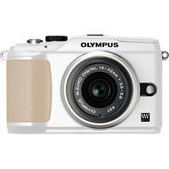 Olympus PEN E-PL2 12.3 MP CMOS Micro Four Thirds Interchangeable Lens Digital Camera with 14-42mm Lens (Red) (... N6