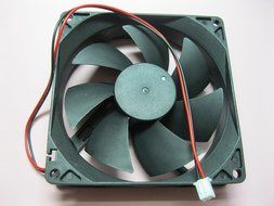 2 pcs Brushless DC Cooling Fan 12V 9025S 7 Blades 2 wire 92x92x25mm Sleeve-bearing Skywalking N2