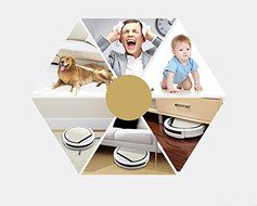 Dearhouse Robot Vacuum Cleaner Intelligent Smart Cleaner Sweeps, Cleans, Mops - with Automatic Recharging and...