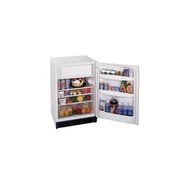 Summit AL650SSTB 24&quot; Wide 5.1 cu. ft. Capacity Compact Refrigerator Cycle Defrost Zero Degree Freezer Adjustable...