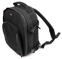 DURAGADGET Mochila Para C&aacute;maras DSLR / SLR Canon | Nikon | Sony | Olympus + Funda Impermeable - Alta Calidad N3