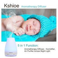 Kshioe&reg; 100ml Aromatherapy Essential Oil Diffuser Portable Ultrasonic Cool Mist Aroma Humidifier with Color LED... N14