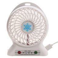 TecLine Personal Portable Rechargeable USB Battery 2-in-1 Power Bank Mini Fan N4