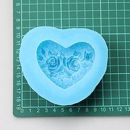 Y&amp;XL&amp;H The heart-shaped rose Clay Resin Jewelry Box Chocolate Silicone Molds,Decoration Tools Bakeware N2