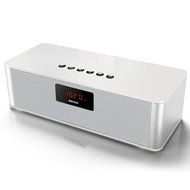 LNKOO Wireless Bluetooth Speakers Portable Stereo Hifi Music Radio Player Indoor (Silver) N6