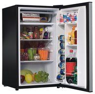 Amana AMA35S1 Compact Single Door Refrigerator, 3.5 cu. ft., Stainless Steel