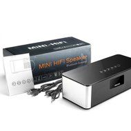 LNKOO Wireless Bluetooth Speakers Portable Stereo Hifi Music Radio Player Indoor (Silver) N7