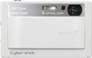 Sony Cybershot DSC-T20 8MP Digital Camera with 3x Optical Zoom and Super Steady Shot (White) N5