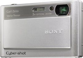 Sony Cybershot DSC-T20 8MP Digital Camera with 3x Optical Zoom and Super Steady Shot (White) N8