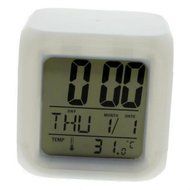 Anime Pokemon Go Pikachu LED Clock andPower supply AC Wall Charger Bedside Light Digital Desk or Table Alarm Clock... N7