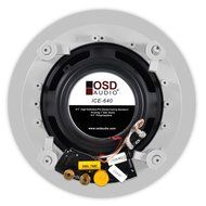 OSD Audio ICE640 6.5-inch Mica-filled Polypropylene Woofer 150-Watt Water-resistant In-Ceiling Speaker Pair N3