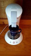 Senseo 7811 Single-Serve Gourmet Coffee Machine (White/Gray) N2