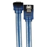 CableDeconn 2PCS/Set SATA III Straight/90-Degree Angled cable 6.0 Gbps with Locking Latch 50cm High Speed N5