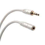 PlugLug - 4FT 3.5mm Male to Female Premium Auxiliary Audio Cable for Headphones, iPods, iPhones, iPads, Home /... N40