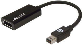 Accell B086B-008B UltraAV Mini DisplayPort 1.1 to HDMI 1.4 Active Adapter - AMD Eyefinity(TM) Certified, Retail... N2