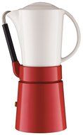 Aerolatte Cafe Porcellana Stove Top Espresso Maker, 4-Cup, Black