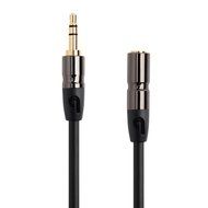 PlugLug - 4FT 3.5mm Male to Female Premium Auxiliary Audio Cable for Headphones, iPods, iPhones, iPads, Home /... N51