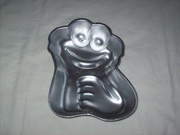 1971,1977 Small Wilton Muppets Cookie Monster Cake Pan 3005-629