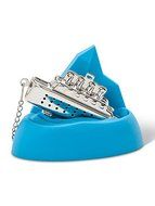 Abbott Collection Titanic and Iceberg Tea Infuser, Multicolor