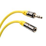 PlugLug - 4FT 3.5mm Male to Female Premium Auxiliary Audio Cable for Headphones, iPods, iPhones, iPads, Home /... N57