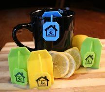 Tea Infuser 4 Pack Butler in the Home Silicone Tea Bag Water Infusers Strainer Loose Herbal Tea Leaf Filter in... N4