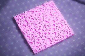 Anyana Love Heart Vine Wedding Valentine&#039;s Day Silicone Fondant Mat Cake Decorating Pastry Gum Pastry Tool Kitchen...