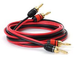 Aurum Cables 14 Gauge Speaker Wire with Pro Series Banana Plugs - 6 feet N5