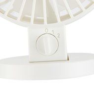 Baishitop Hand Held Portable Air Conditioner, Powered by Rechargeable Battery or USB Mini Table Fan, Fashion Fan... N13